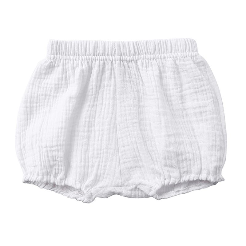 MYGBCPJS Baby Girls Boys 3 Pack Cotton Linen Blend Cute Bloomer Shorts Loose Harem Shorts - Image 3